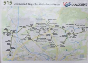 Fahrroute ab 05.02.2024